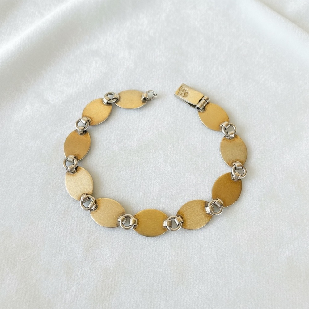 8 inch Mexican 925 stamped by artisan Multicolor Cabochon Bracelet​ - Picture 6 of 6